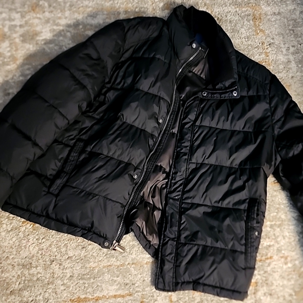 Andrew Mark Men's Black Puffer Jacket